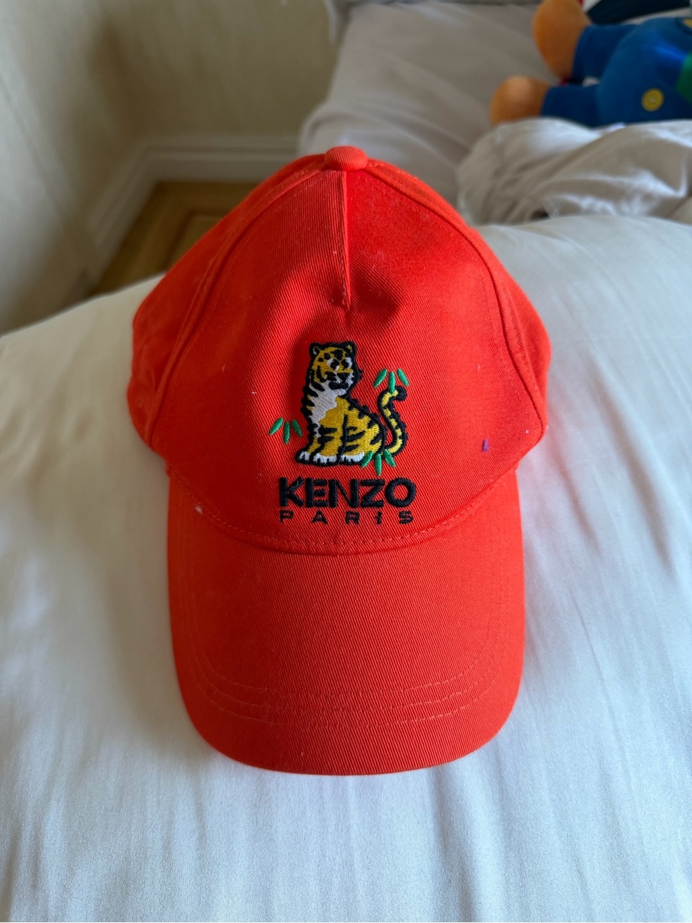 Hat on bed
